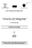 Cover of: Voices of Tangier: conference proceedings, 26-28 January 2006, Tangier
