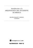 Cover of: Introducción a la arqueología del occidente de México