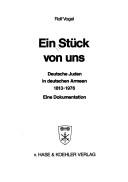 Cover of: Ein Stück von uns by Rolf Vogel