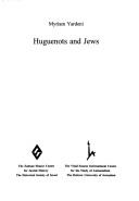 Cover of: Hugenoṭim ṿi-Yehudim