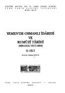 Cover of: Yemen'de Osmanli idâresi ve Rumûzî târihi (923-1012/1517-1604) by Hulûsi Yavuz
