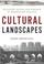 Cover of: Cultural landscapes