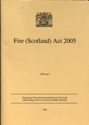 Cover of: Fire (Scotland) Act 2005: asp 5.