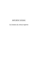 Cover of: Boubou Hama: un homme de culture nigérien : le séminaire de mars 1989, [Nyamey]