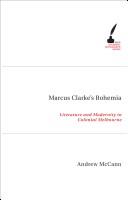 Cover of: Marcus Clark'e's bohemia