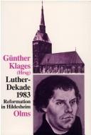 Cover of: Luther-Dekade 1983: Reformation in Hildesheim