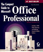 Cover of: The compact guide to Microsoft Office Professional by Ron Mansfield