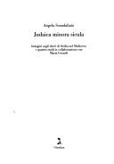 Cover of: Judaica minora sicula: indagini sugli ebrei di Sicilia nel Medioevo