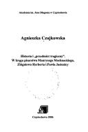 Cover of: Historia i "przedmiot tragiczny" by Agnieszka Czajkowska