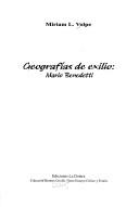 Cover of: Geografías de exilio: Mario Benedetti