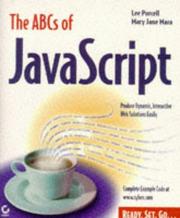 Cover of: The ABCs of JavaScript