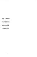 The Dartnell advertising manager's handbook by Richard H Stansfield