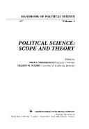 Cover of: Political science, scope and theory by Fred I. Greenstein, Nelson W. Polsby