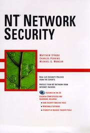 Cover of: NT network security