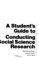 Cover of: A student's guide to conducting social science research