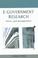 Cover of: E-government research