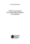 Cover of: Sobre los principios: los intelectuales caribeños y la tradición