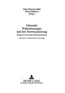 Cover of: Nationale Wahrnehmungen und ihre Stereotypisierung by Hans Henning Hahn, Elena Mannova (Hrsg.) ; unter Mitarbeit von Stephan Scholz und Tobias Weger.