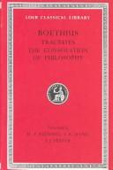 Cover of: The theological tractates by Boethius