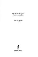 Cover of: Ernest Jones | Vincent Brome