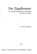 Cover of: Der Ziegelbrenner by Armin Richter