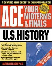 Cover of: Ace your midterms & finals. by Alan Axelrod