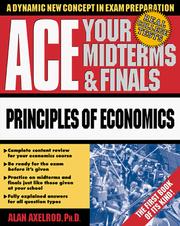Cover of: Ace Your Midterms & Finals by Alan Axelrod