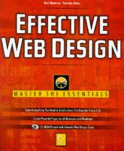 Cover of: Effective web design by Ann Navarro