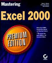 Cover of: Mastering Excel 2000