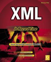 Cover of: XML In Record Time by Natanya Pitts