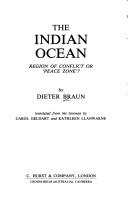 The Indian Ocean by Braun, Dieter.