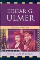 Cover of: Edgar G. Ulmer: detour on Poverty Row