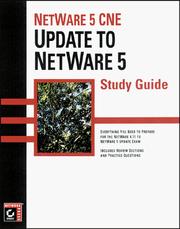 Cover of: NetWare 5 CNE: update to NetWare 5 study guide