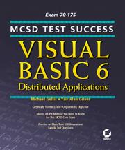 Cover of: MCSD Test Success by Michael Gellis, Yair Alan Griver