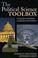 Cover of: The political science toolbox