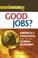 Cover of: A future of good jobs?