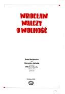 Cover of: Wrocław walczy o wolność