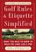 Cover of: Golf rules & etiquette simplified