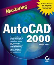 Cover of: Mastering AutoCAD 2000 by George Omura