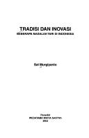 Cover of: Tradisi dan inovasi: beberapa masalah tari di Indonesia