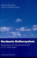 Cover of: Herbarts Kultursystem: Perspektiven der Transdisziplinarität im 19. Jahrhundert