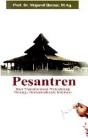 Cover of: Pesantren: dari transformasi metodologi menuju demokratisasi institusi