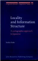 Cover of: Locality and information structure | Yoshio Endo