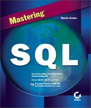 Cover of: Mastering SQL