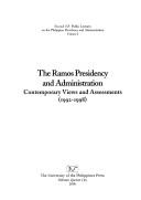 Cover of: The Ramos presidency and administration: contemporary views and assessments, 1992-1998.
