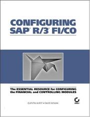 Cover of: Configuring SAP R/3 FI/CO by Quentin Hurst, David Nowak
