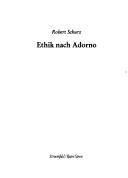 Cover of: Ethik nach Adorno