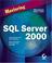 Cover of: Mastering SQLServer 2000