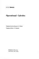 Cover of: Operational calculus