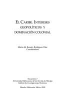 Cover of: El Caribe by María del Rosario Rodríguez Díaz, coordinadora.